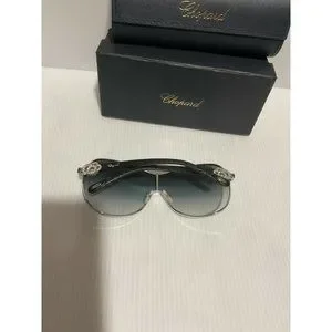 Chopard woman’s sunglasses butterfly made in Italy Chopard Smoke Orange Gradient Butterfly Ladies Sunglasses  main image 3